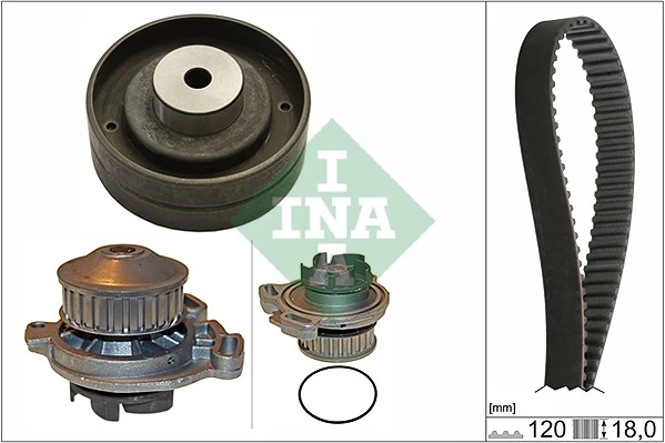 Schaeffler INA Wasserpumpe + Zahnriemensatz 530 0151 30