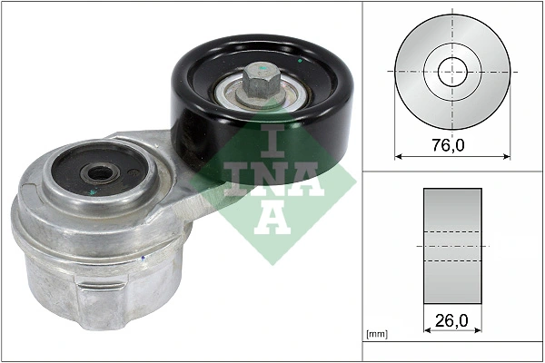 Schaeffler INA Натяжитель ремня, клиновой зубча 534 0417 10