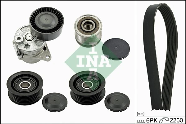 Schaeffler INA V-벨트 프레임 세트 529 0115 22