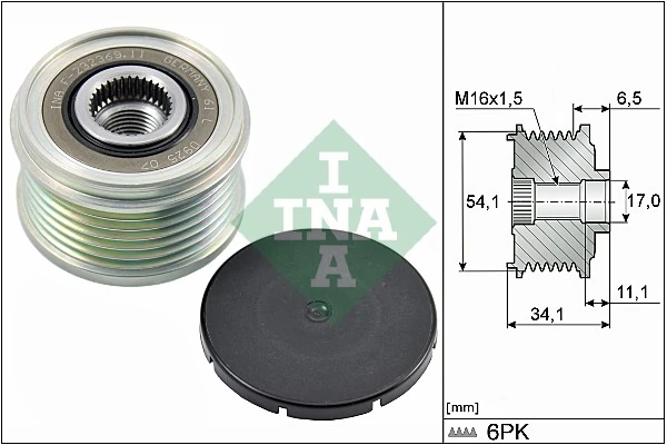Schaeffler INA מצמד האלטרנטור 535 0179 10