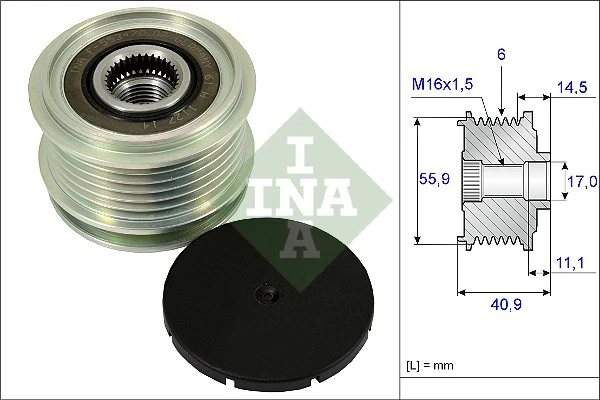 Schaeffler INA 발전기 프리휠 535 0012 10