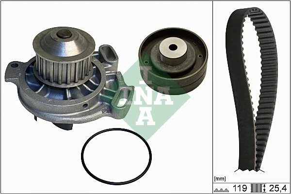 Schaeffler INA Bomba de agua + kit correa distribución 530 0152 30