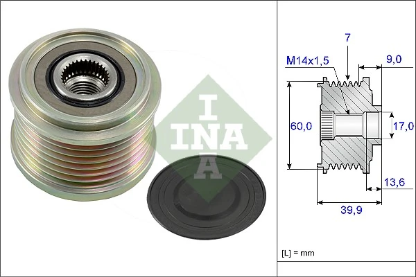 Schaeffler INA Alternatör serbest hareketi 535 0215 10