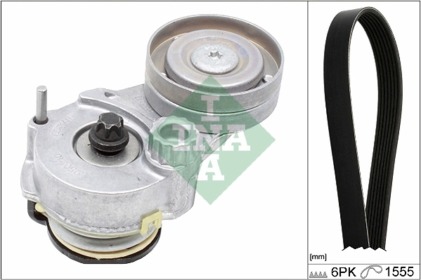 Schaeffler INA V-벨트 프레임 세트 529 0327 10