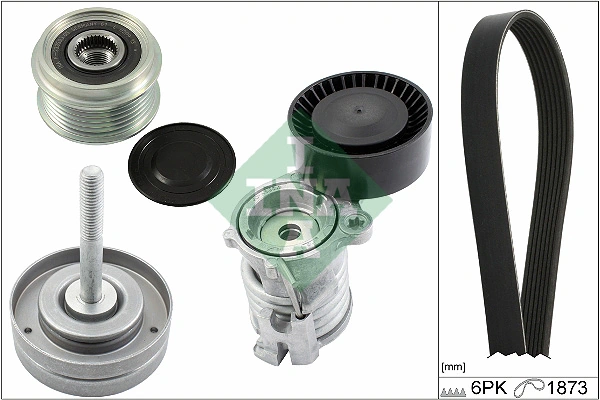 Schaeffler INA Kanallı V kayışı seti 529 0090 20