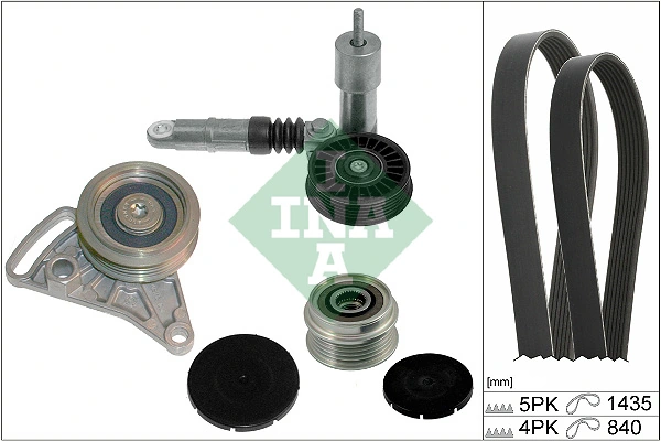 Schaeffler INA V-벨트 프레임 세트 529 0523 20