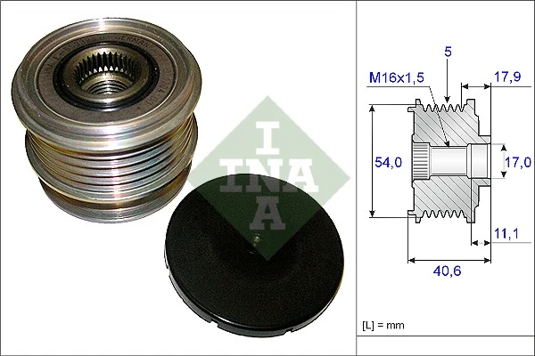 Schaeffler INA Alternatör serbest hareketi 535 0121 10