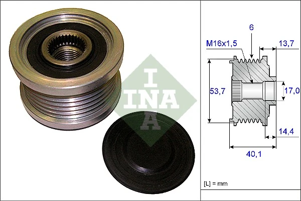 Schaeffler INA 발전기 프리휠 535 0202 10