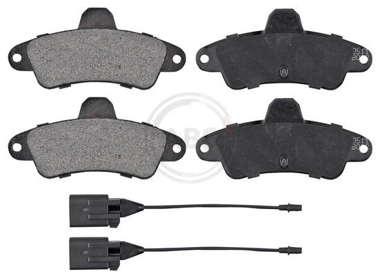 A.B.S. Set bantalan rem, rem cakram 36845