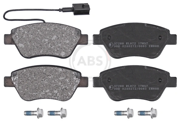 A.B.S. Kit pastiglie freno, Freno a disco 37280