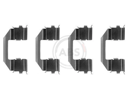 A.B.S. Kit accessori, Pastiglia freno 1258Q