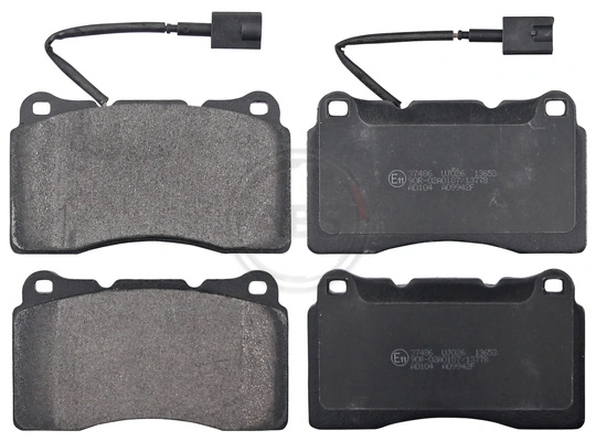 A.B.S. Set Pad Brek, Brek Piring 37486