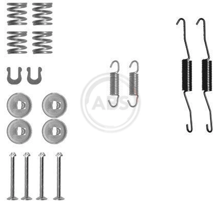 A.B.S. Kit accessori, Ganasce freno 0778Q