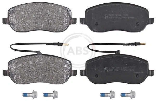 A.B.S. Kit pastiglie freno, Freno a disco 37329