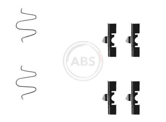 A.B.S. Aksesuar seti, diskli fren balatası 1170Q