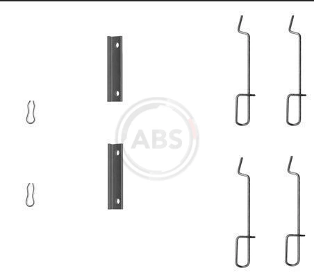 A.B.S. Kit accessori, Pastiglia freno 1125Q