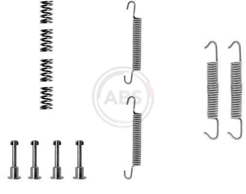 A.B.S. Kit accessori, Ganasce freno stazionamento 0621Q