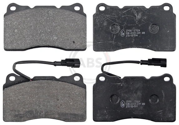 A.B.S. Set Pad Brek, Brek Piring 37106