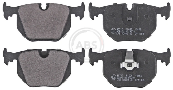 A.B.S. Brake Pad Set, disc brake 36715