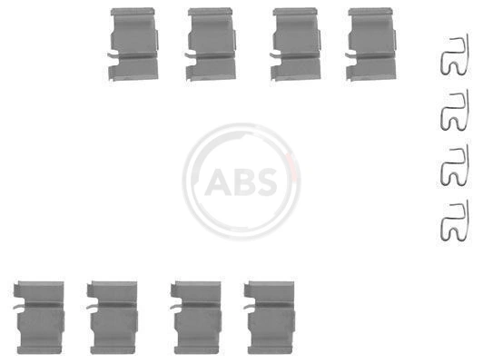A.B.S. Set Aksesori, Pad Brek Cakera 1133Q