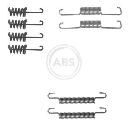 A.B.S. Set Aksesori, Kasut Brek Letak Kereta 0774Q