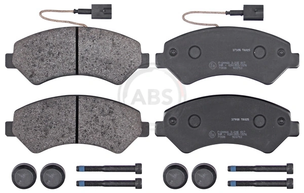A.B.S. Kit pastiglie freno, Freno a disco 37908