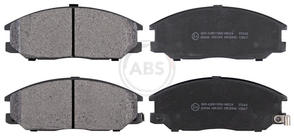 A.B.S. Set Pad Brek, Brek Piring 37242