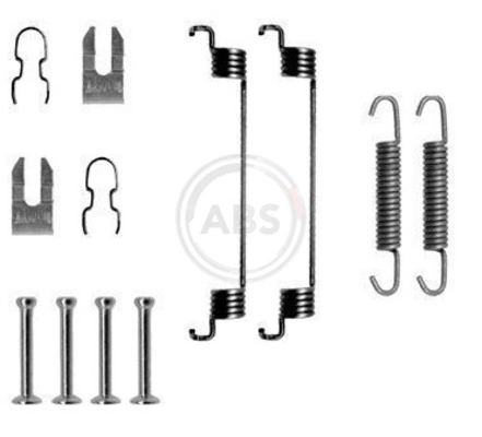 A.B.S. Kit accessori, Ganasce freno 0783Q