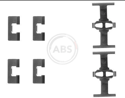 A.B.S. Aksesuar seti, diskli fren balatası 1092Q