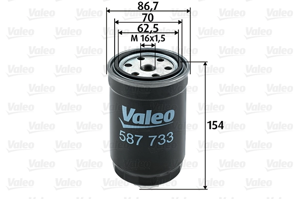 VALEO 연료 필터 587733