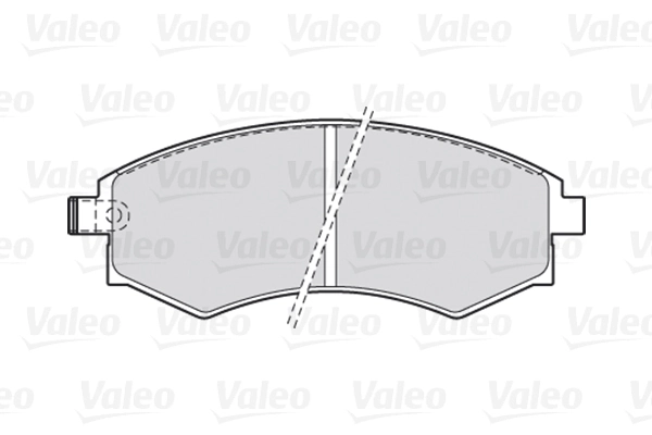 VALEO Jogo de pastilhas para travão de disco 301574