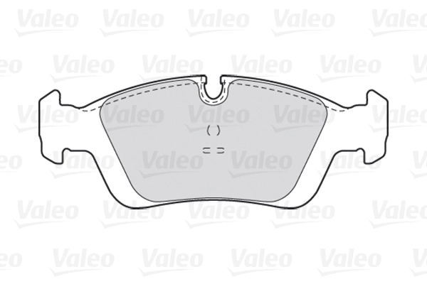 VALEO Brake Pad Set, disc brake 301018
