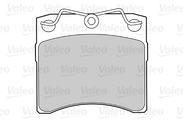VALEO Set Pad Brek, Brek Piring 301048