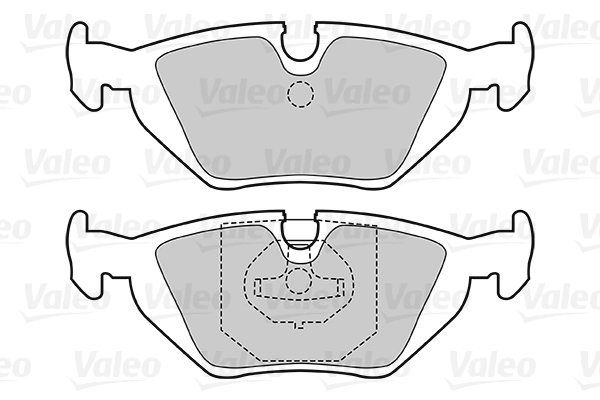 VALEO Brake Pad Set, disc brake 301386