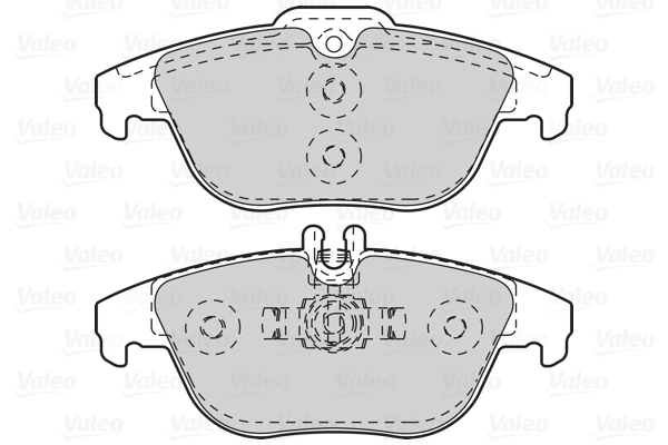 VALEO Set Pad Brek, Brek Piring 302121