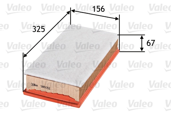 VALEO エアフィルター 585052