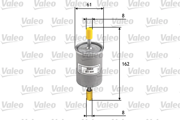 VALEO Penapis Bahan Api 587008