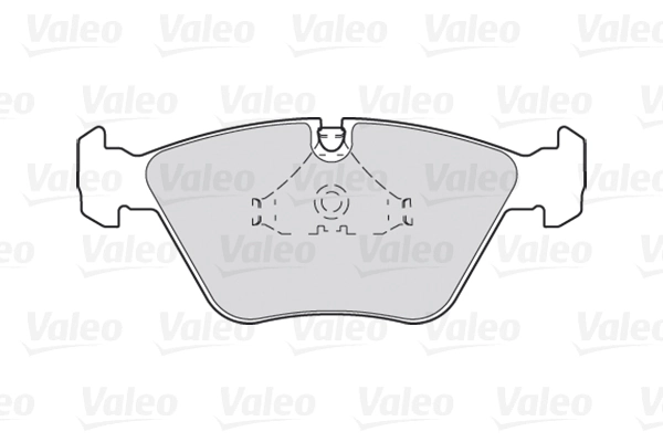 VALEO Kit pastiglie freno, Freno a disco 301231