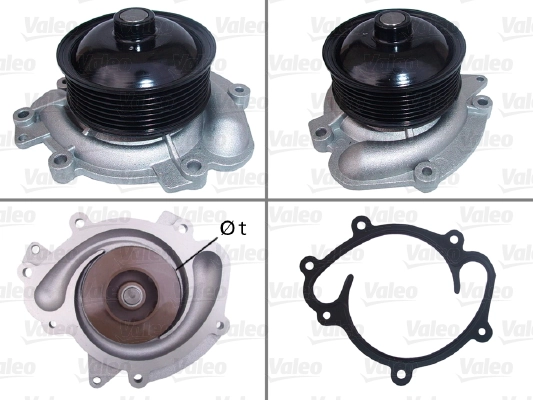 VALEO Wasserpumpe, Motorkühlung 506980