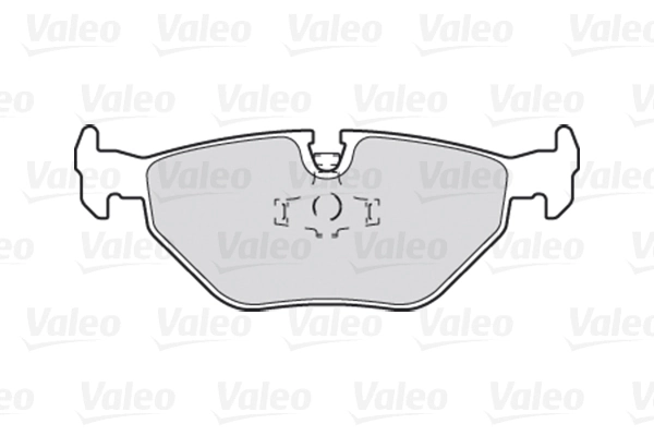 VALEO Brake Pad Set, disc brake 301259