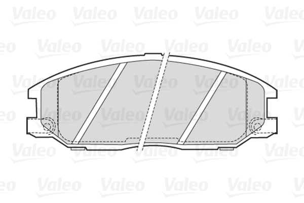 VALEO Set Pad Brek, Brek Piring 301505