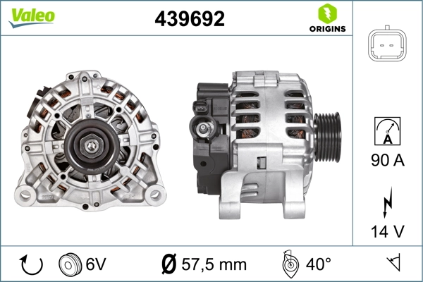 VALEO Генератор 439692
