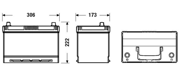 EXIDE 起动电瓶 EL955