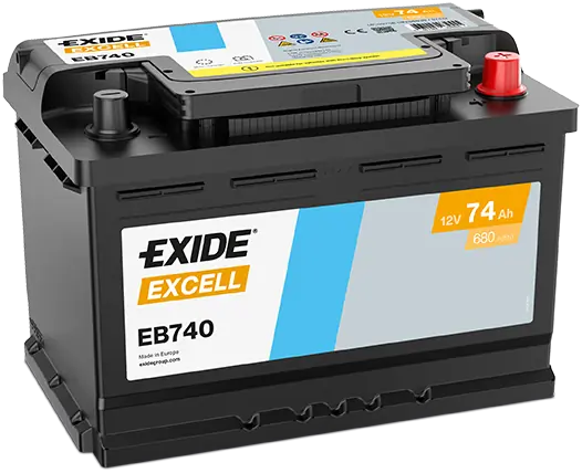 EXIDE Starterbatterie EB740