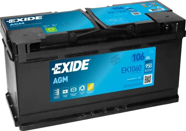 EXIDE Bateria de arranque EK1060