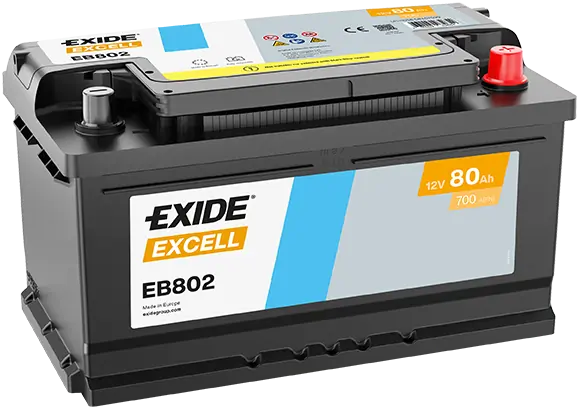 EXIDE Bateria de arranque EB802