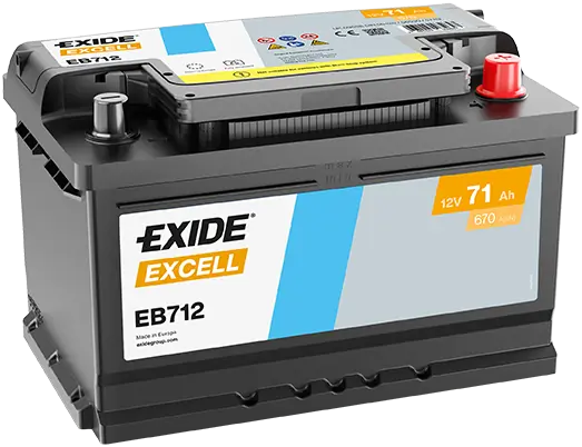 EXIDE 起动电瓶 EB712