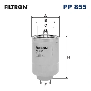 FILTRON Kraftstofffilter PP 855