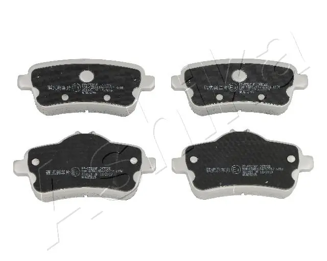 ASHIKA Kit pastiglie freno, Freno a disco 51-00-0526
