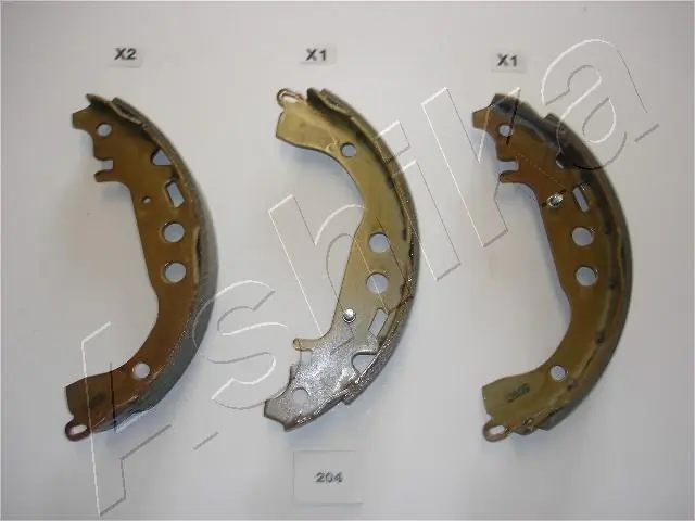 ASHIKA Brake Shoe Set 55-02-204